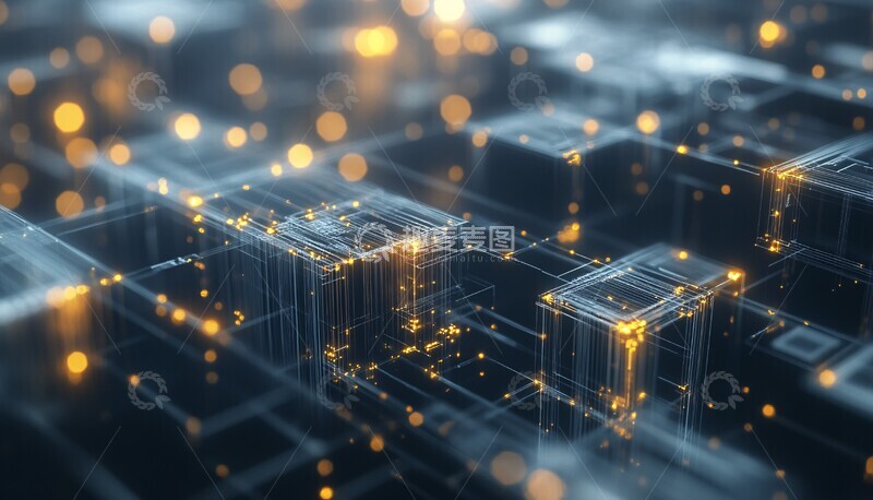 高清大图下载【趣麦麦图】数字转型企业结构1