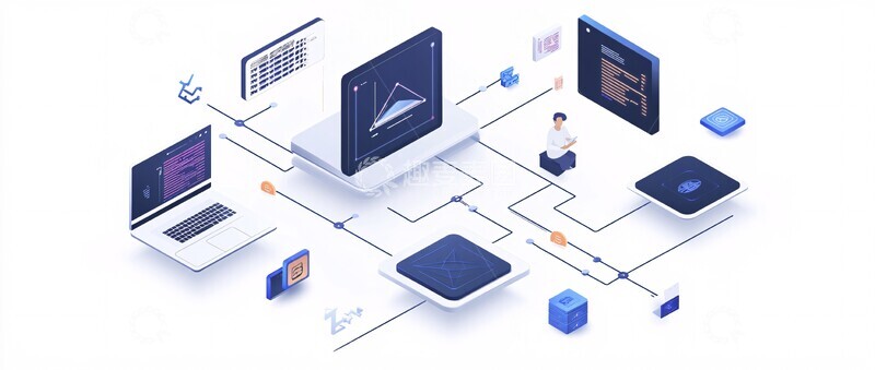 高清大图下载【趣麦麦图】区块链与技术平台1