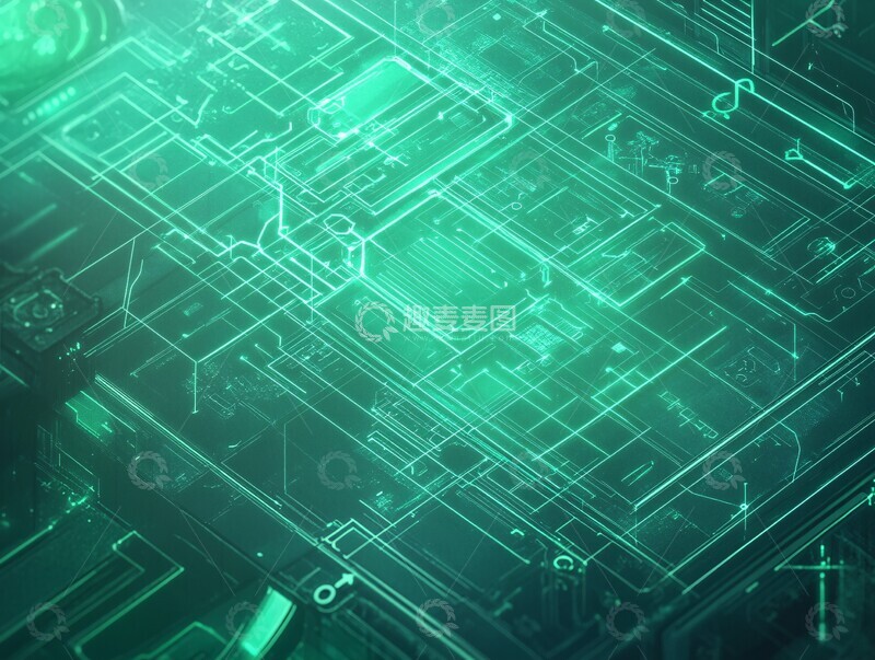 高清大图下载【趣麦麦图】技术蓝图背景2