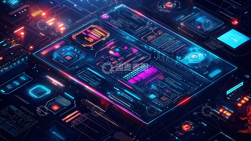 高清大图下载【趣麦麦图】智能平台科技1