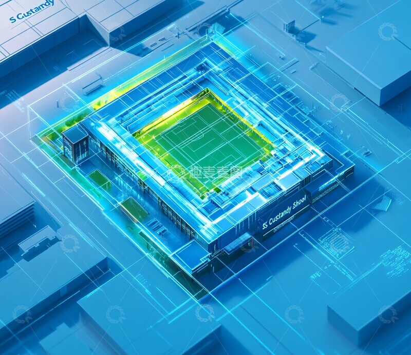 高清大图下载【趣麦麦图】城市室内运动中心2