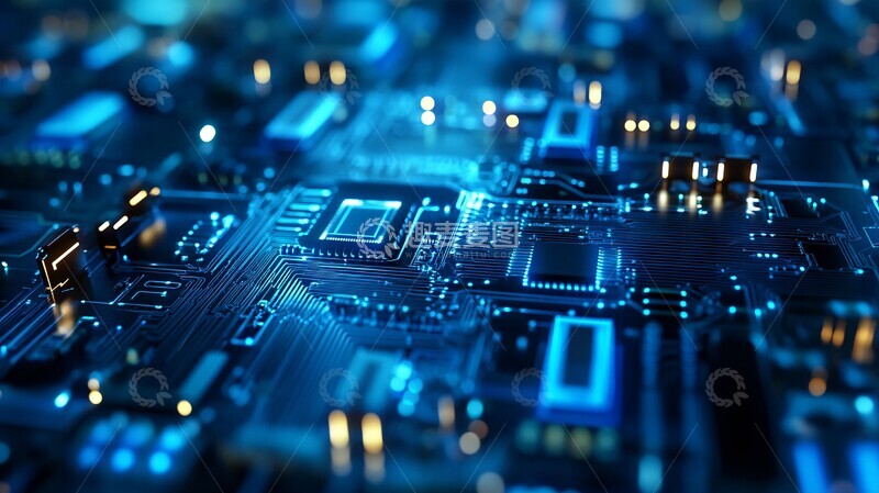 高清大图下载【趣麦麦图】电子信息维度显示1