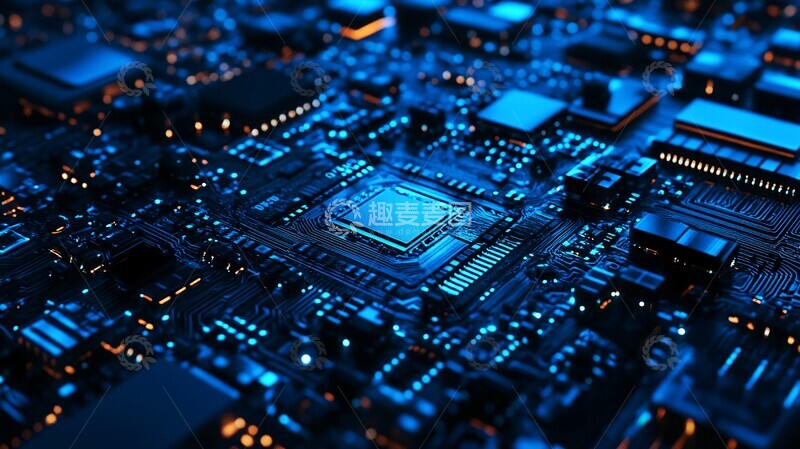 高清大图下载【趣麦麦图】电子信息维度显示