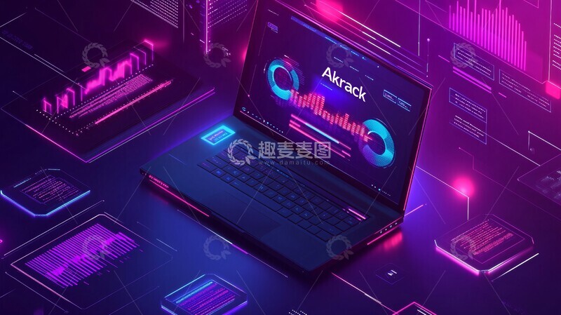 高清大图下载【趣麦麦图】营销进化数字图1