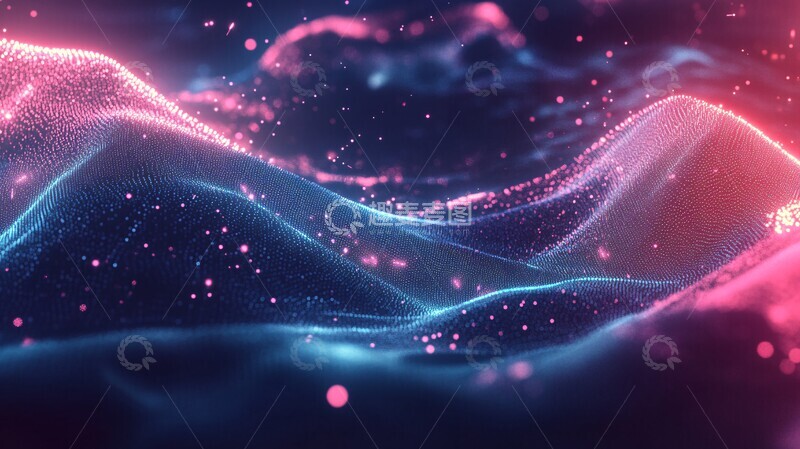 高清大图下载【趣麦麦图】数字波浪线数字波浪线条2