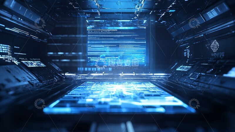 高清大图下载【趣麦麦图】未来科技界面26