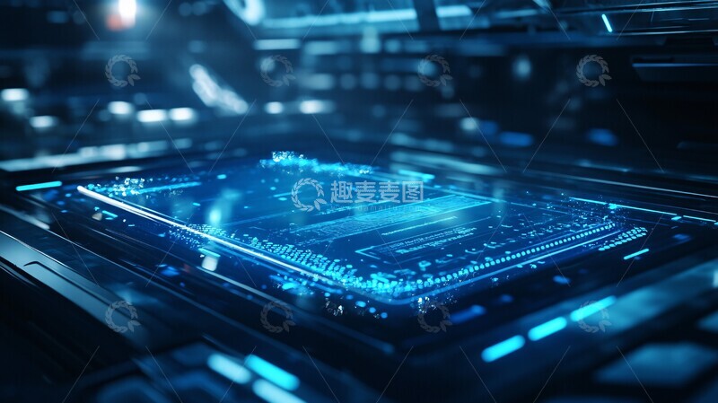 高清大图下载【趣麦麦图】未来科技界面25