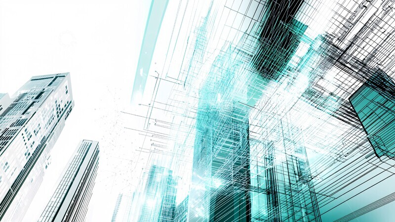 高清大图下载【趣麦麦图】数字工程建筑创新2