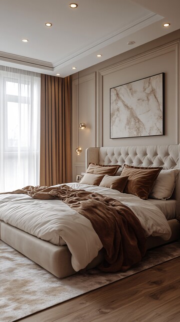 豪华现代卧室设计2