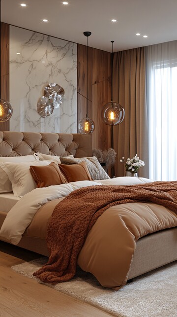 豪华现代卧室设计1