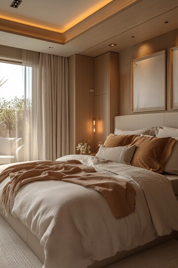 中性色调卧室1