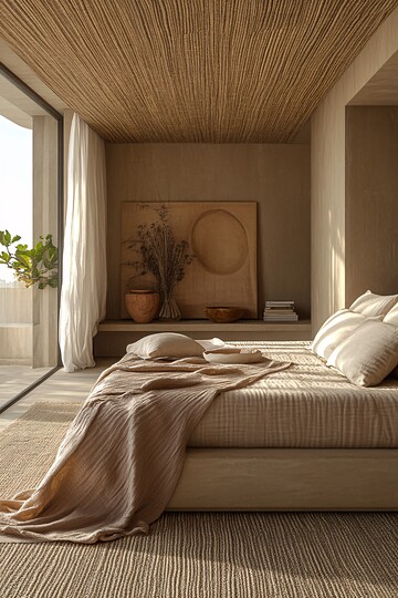 现代卧室室内摄影2