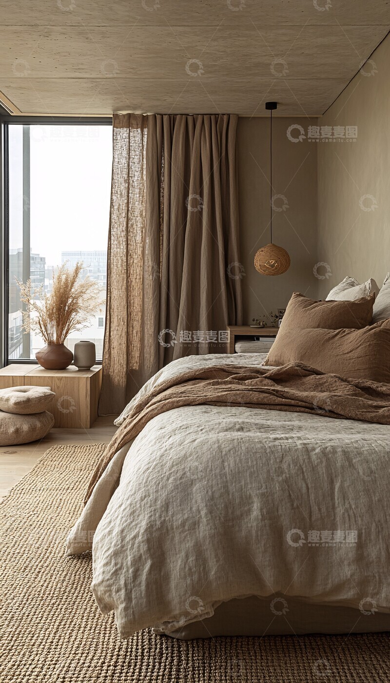 高清大图下载【趣麦麦图】灰色墙面小夜灯