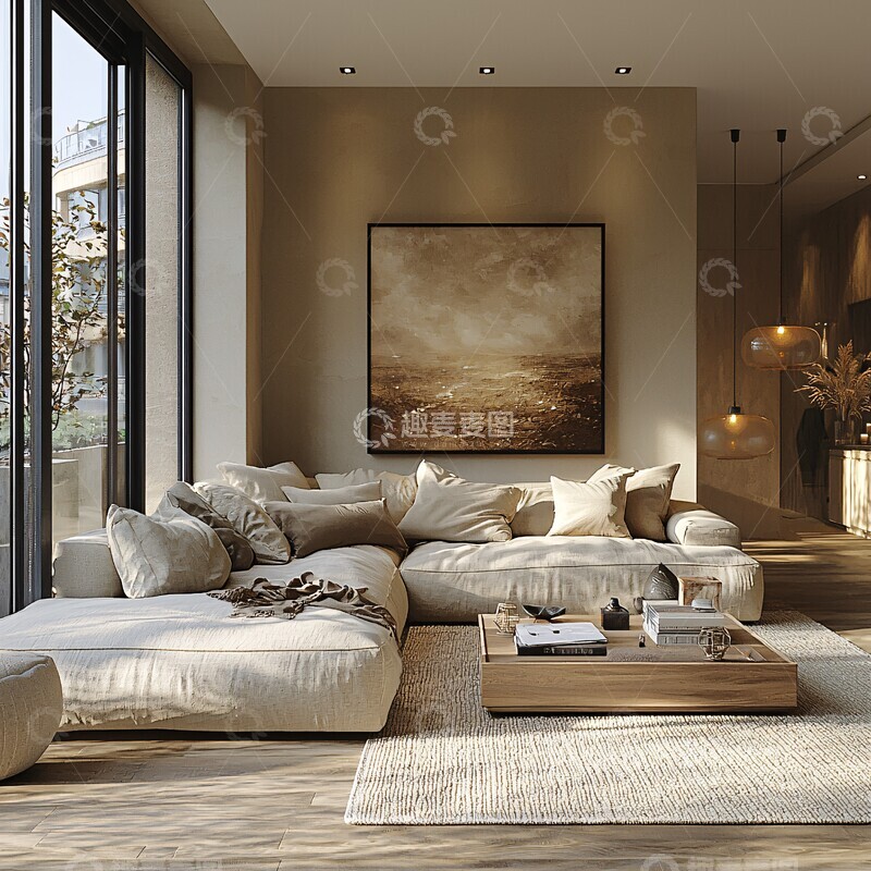 高清大图下载【趣麦麦图】新居浅色温暖布局2