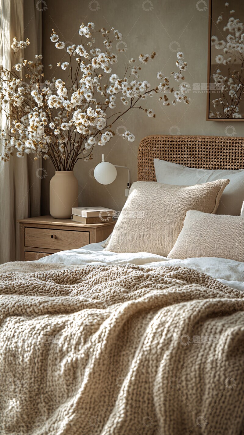 高清大图下载【趣麦麦图】温馨卧室布景1