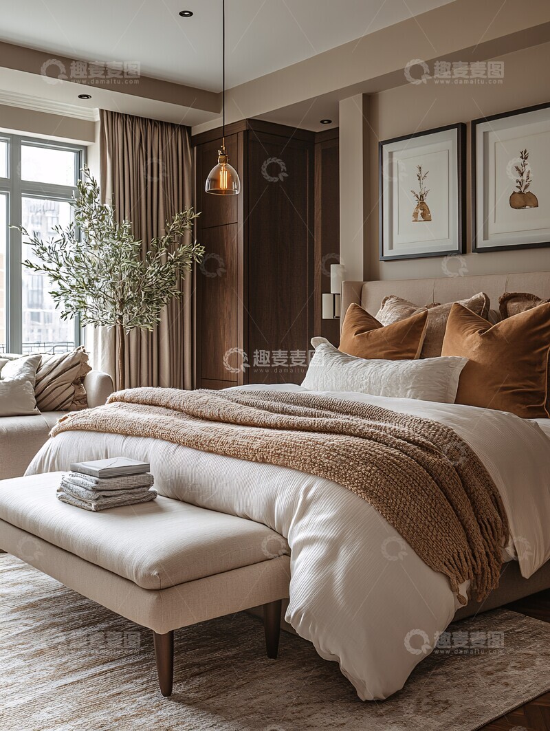 高清大图下载【趣麦麦图】豪华卧室设计2