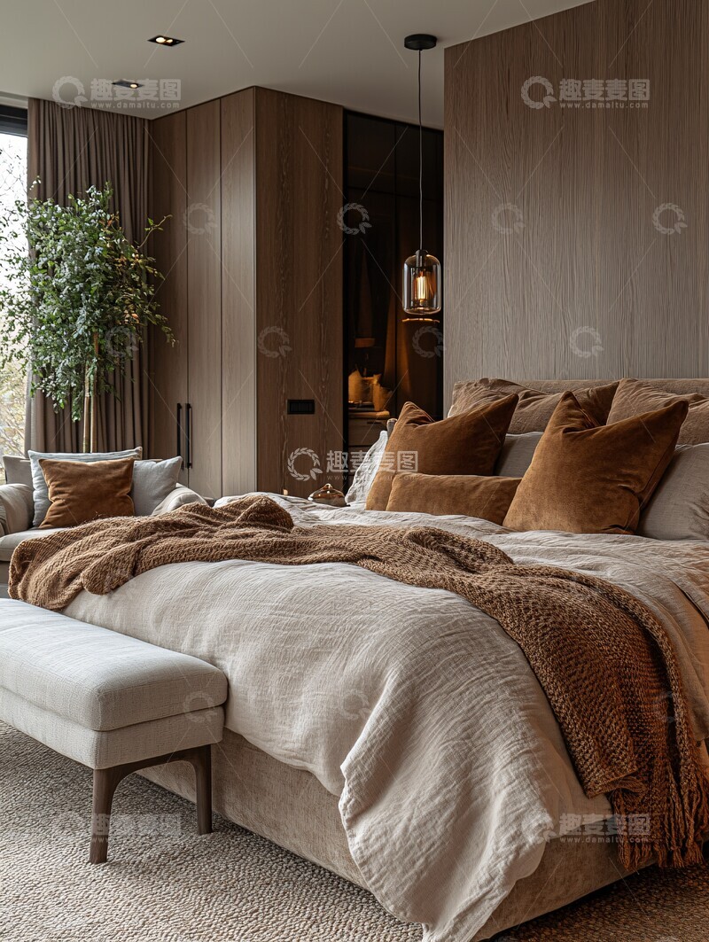 高清大图下载【趣麦麦图】豪华卧室设计5