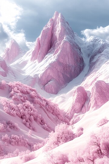 粉色山峦粉色山峦天空2