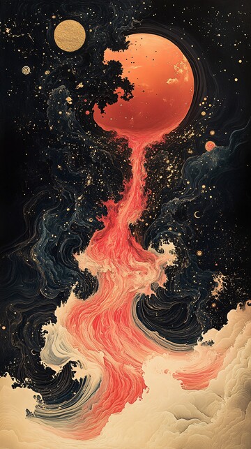 黄金海岸熔岩飞溅