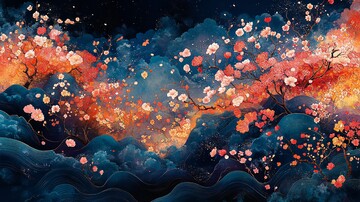 日本彩色图案艺术1