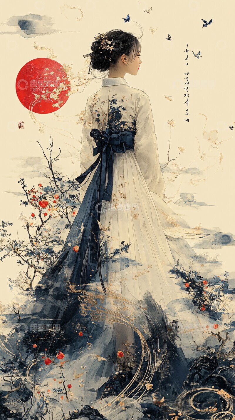 高清大图下载【趣麦麦图】韩服元素现代设计2