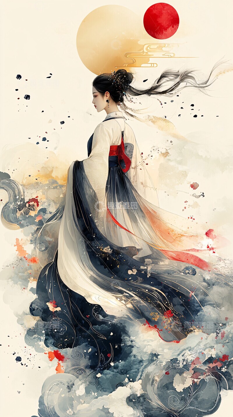 高清大图下载【趣麦麦图】韩服元素现代设计1