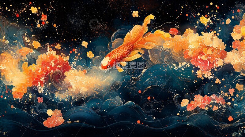 高清大图下载【趣麦麦图】日本彩色图案艺术3