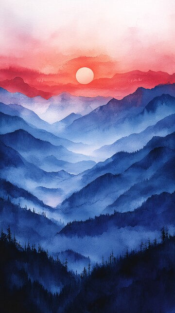山间晨曦新开始1