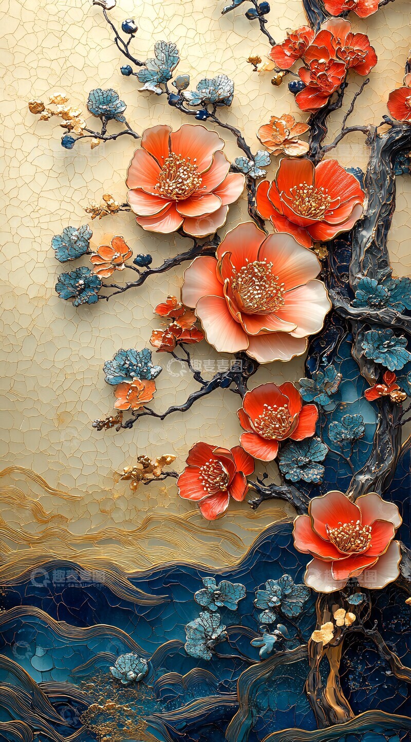 高清大图下载【趣麦麦图】景泰蓝金丝彩釉工艺品