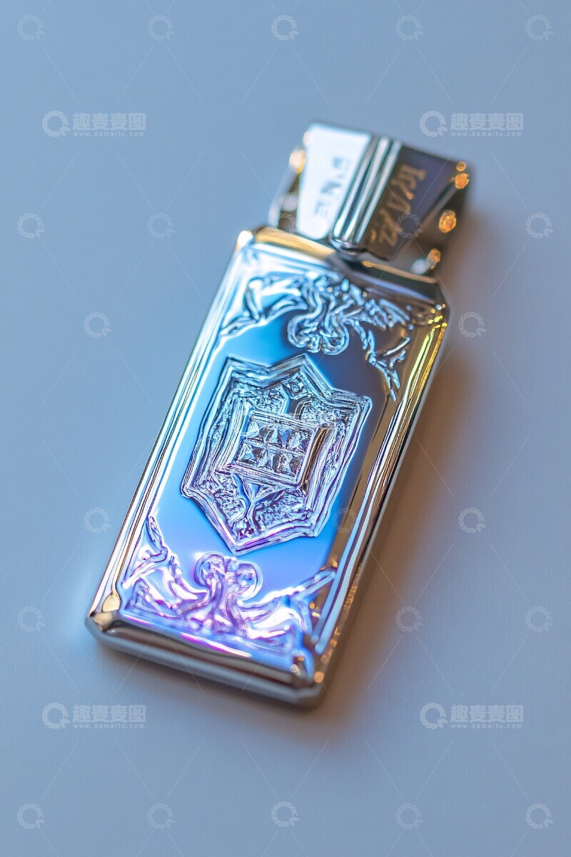 高清大图下载【趣麦麦图】银色指甲剪艺术3