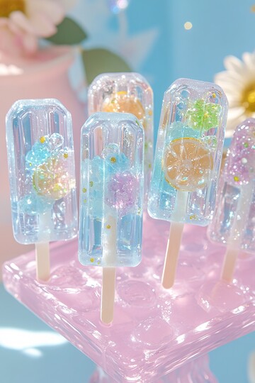 冰淇淋指甲艺术3