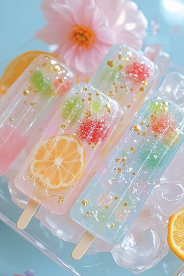 冰淇淋指甲艺术2