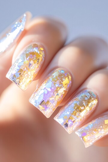 魔法阵美甲图案1