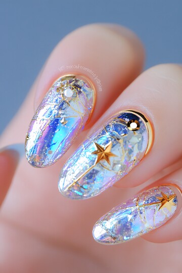 魔法阵美甲图案