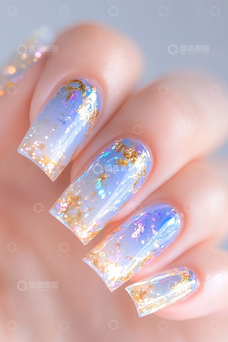 高清大图下载【趣麦麦图】魔法阵美甲图案3