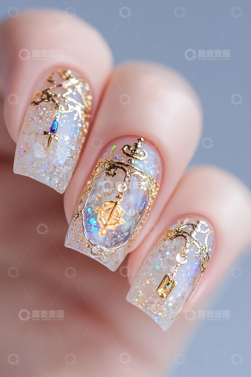 高清大图下载【趣麦麦图】指甲内嵌护身符2