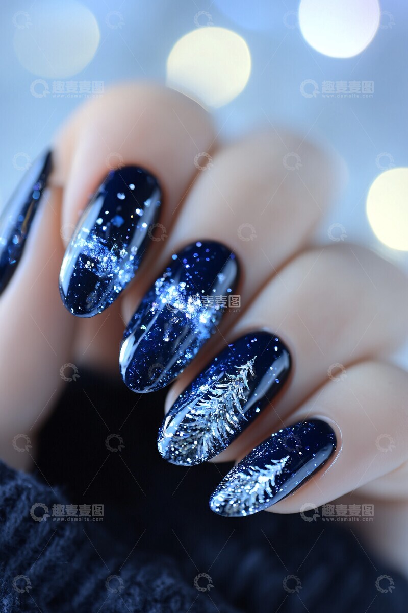 高清大图下载【趣麦麦图】柵之指甲艺术1