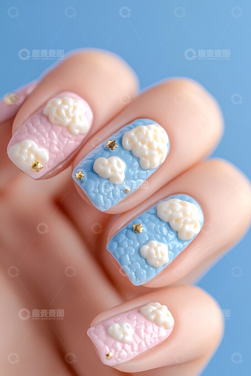 高清大图下载【趣麦麦图】指甲艺术与立体设计3