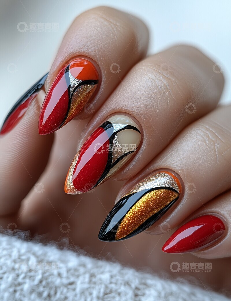 高清大图下载【趣麦麦图】多款美甲造型