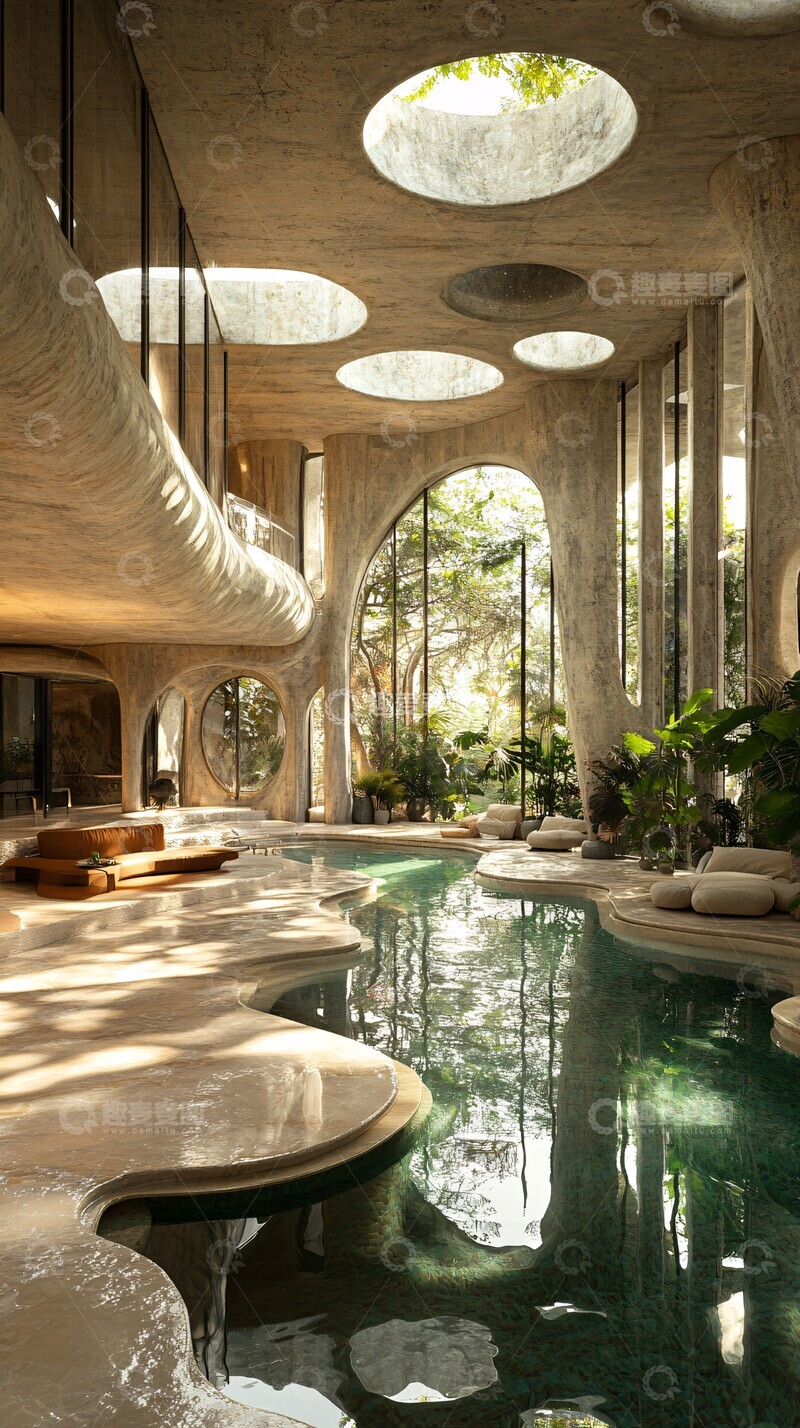 高清大图下载【趣麦麦图】勒柯布西耶风格别墅设计