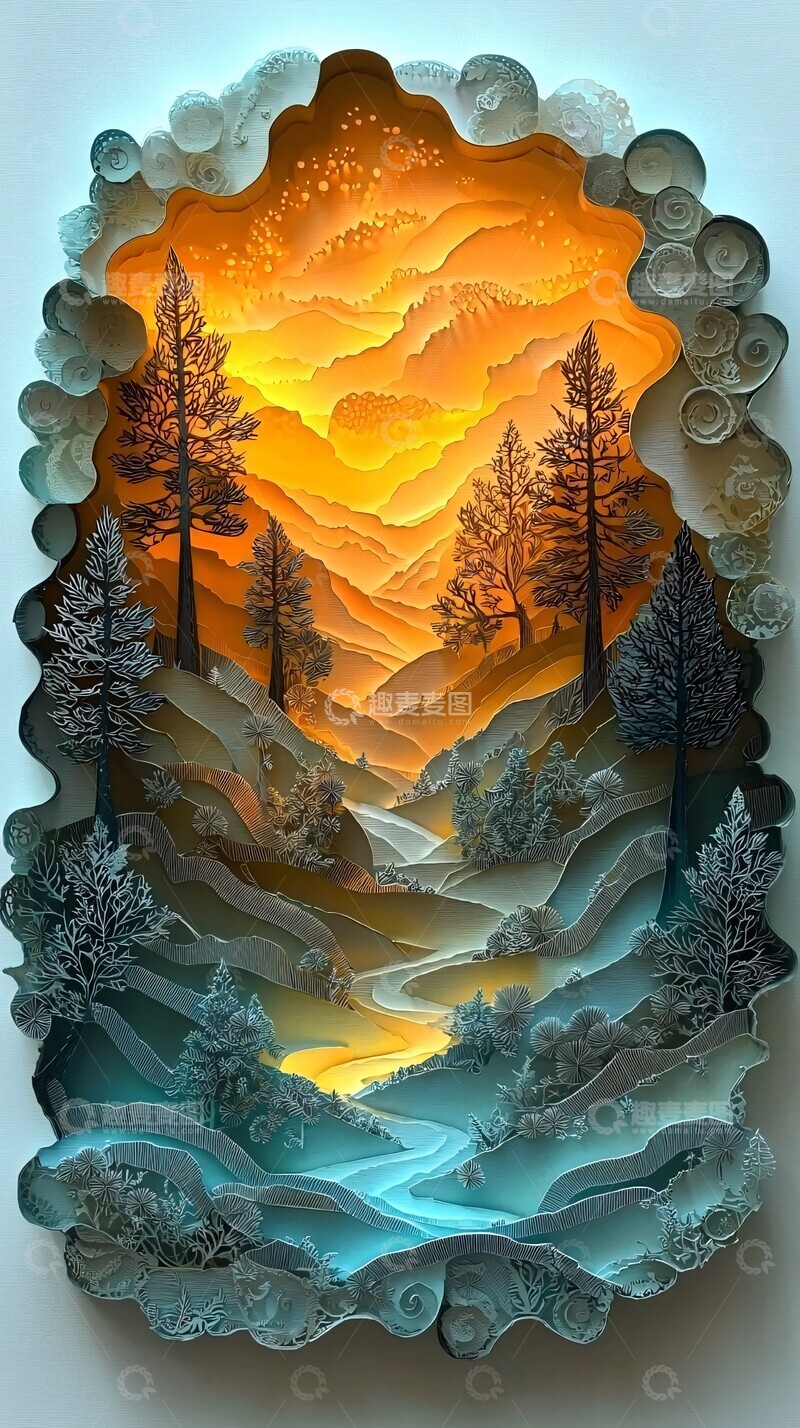 高清大图下载【趣麦麦图】儿童童话立体剪纸书2