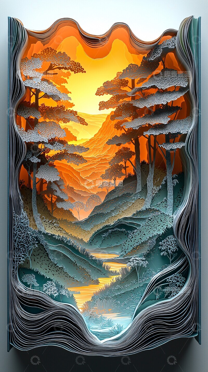 高清大图下载【趣麦麦图】儿童童话立体剪纸书1