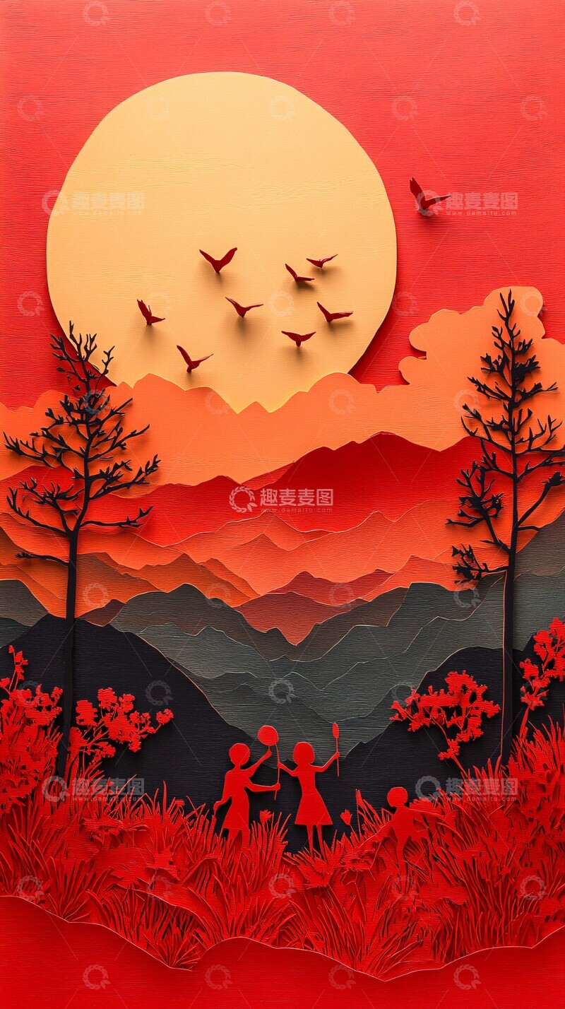 高清大图下载【趣麦麦图】快乐打球快乐打球红纸