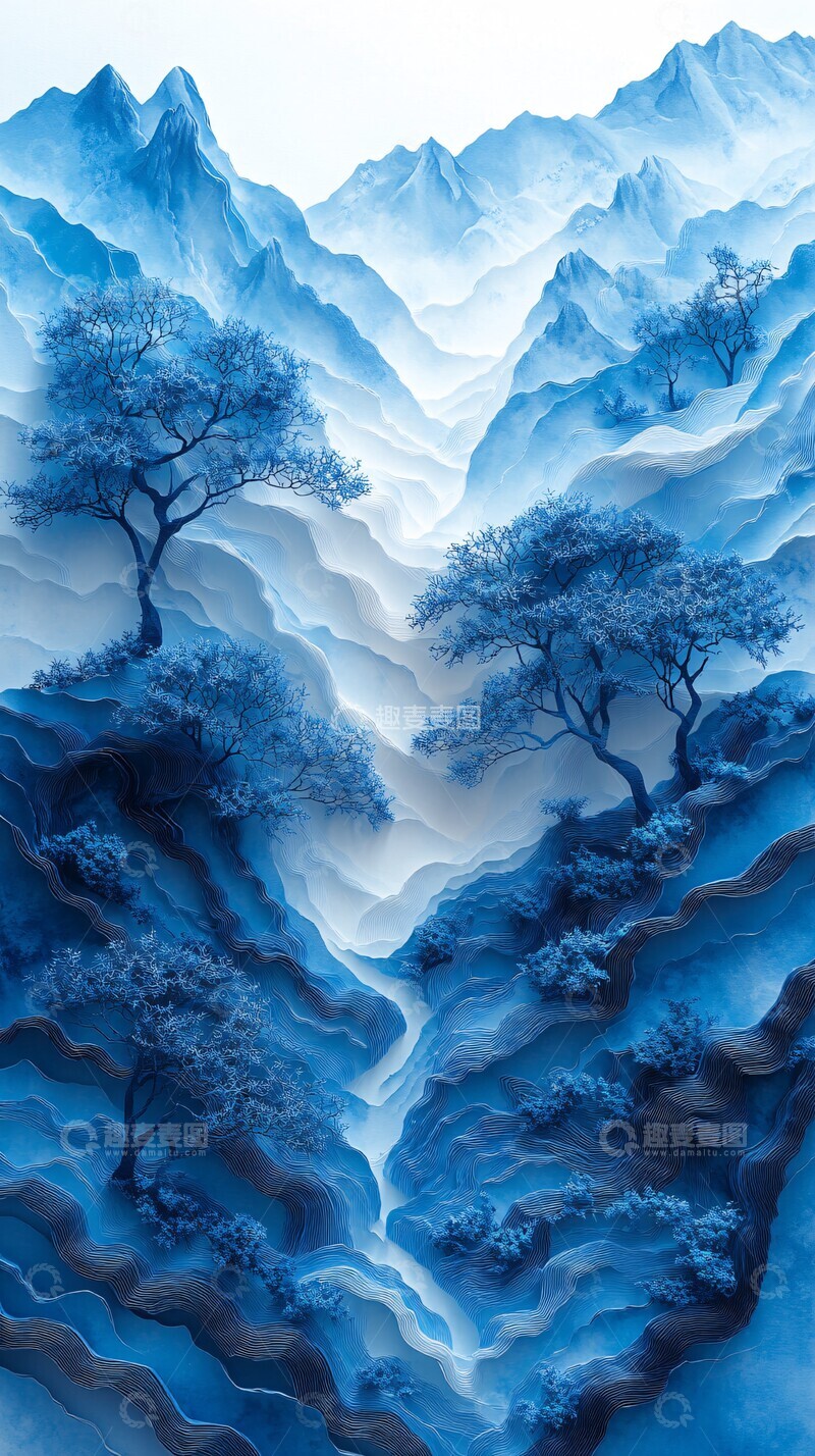 高清大图下载【趣麦麦图】冬日纸艺剪纸2