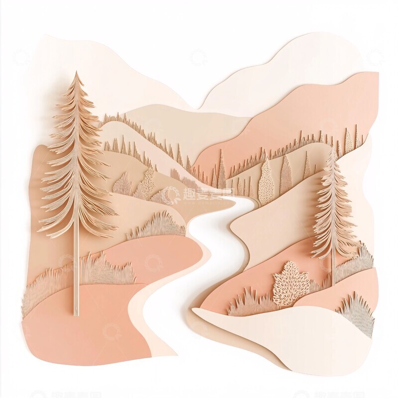 高清大图下载【趣麦麦图】林间小径疗愈之旅