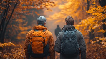 两人徒步同行1