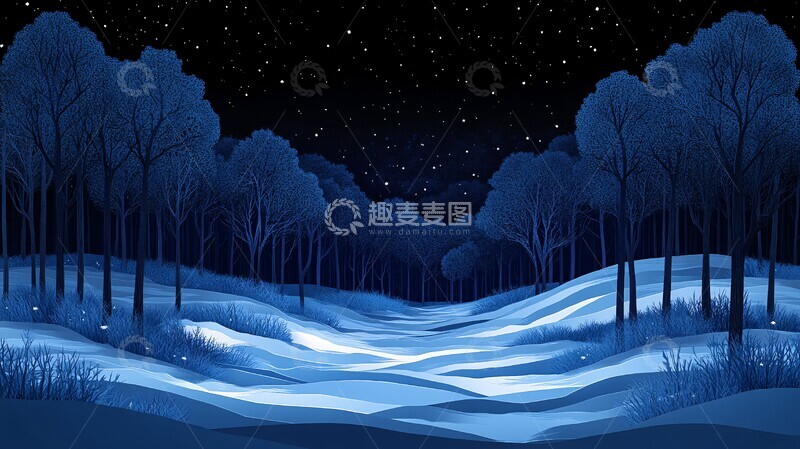 高清大图下载【趣麦麦图】森林承诺纸艺1