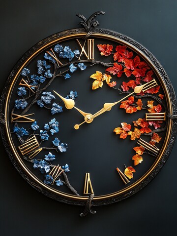 四季变换的时钟2