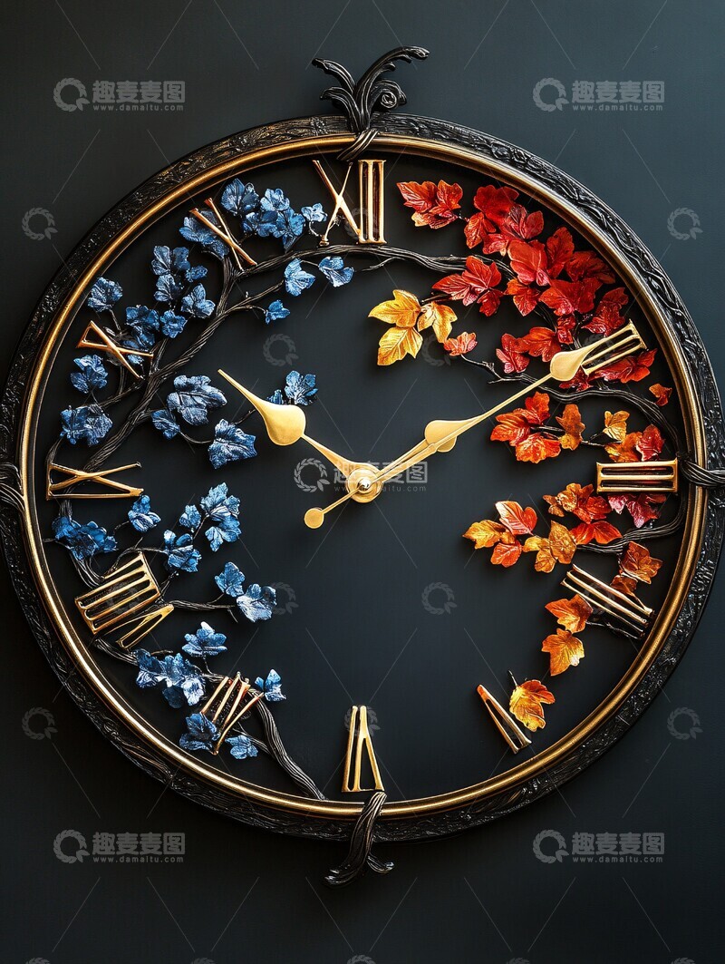 四季变换的时钟2