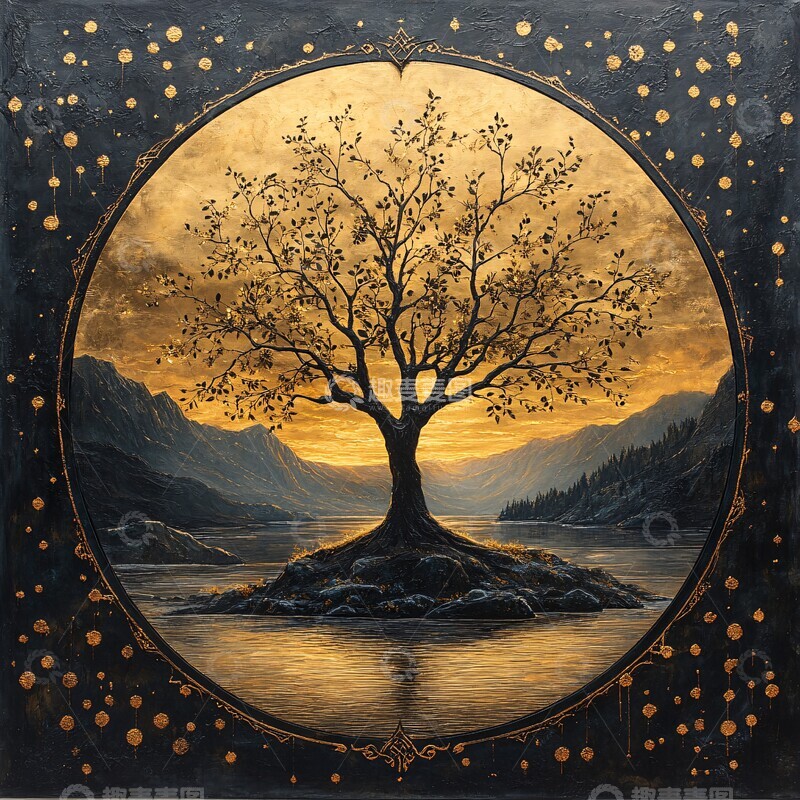 高清大图下载【趣麦麦图】精灵壁挂艺术